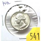 1942 Washington quarter