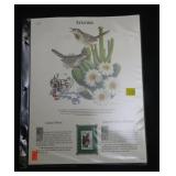 Lot, 10 Posters w/ Olympic Stamps various