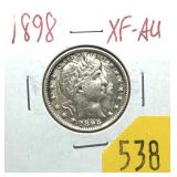 1898 Barber quarter