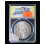 1897-S Morgan dollar, ANACS slab certified MS-62