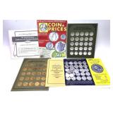 Lot of 2 token sets and coin magazine