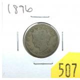 1896 Liberty Head nickel