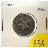 1948 Cuban 20 cents