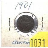 1901 Indian Head cent
