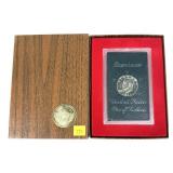 1971-S Eisenhower Proof dollar, 40% silver