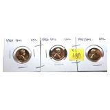 x3- Special Mint set: Lincoln cents: 1965, 1966,