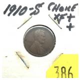 1910-S Lincoln cent