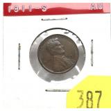 1911-S Lincoln cent