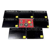 x8- Proof sets 1975-1979, -x8 sets, Sold by the