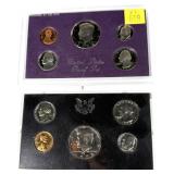 x2- Proof sets: 1972, 1986-S, -x2 sets, Sold by