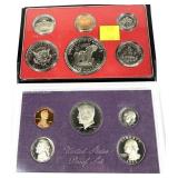 x2- Proof sets: 1974-S, 1985-S, -x2 sets, Sold by
