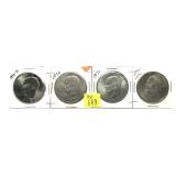 x4- Eisenhower dollars, -x4 dollars, Sold by the