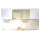x3- 1968 Mint sets, -x3 sets, Sold by the
