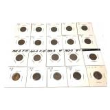 x20- 1912-D Lincoln cents, -x20 cents, Sold by the