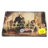 2008 Proof Presidential dollar set