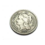 1869 3-cent nickel
