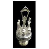 Middletown Quadruple silver plate Castor Condiment