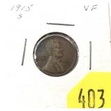 1915-S Lincoln cent