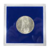 1924 Peace dollar, U.S. Government slab BU