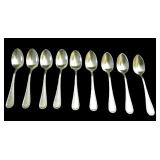 Lot, 9 USN (United States Navy) silver plate