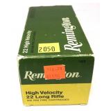 Brick of .22 LR. Remington cartridges, 500 Rds.