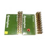 Lot: 2 boxes of Rem. 7mm Mauser cartridges, 40