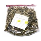 Bag of .556 once fired brass marked 350 pcs.