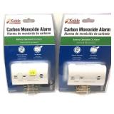 Lot, 2 Kidde carbon monoxide battery operated