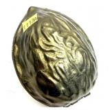 Brass walnut nutcracker