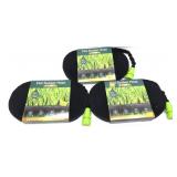 Lot, 3 flat soaker hoses, 1/2" Diam., 50 ft.