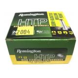 Box of .357 Mag. 1580-grain SJHP Remington HTP
