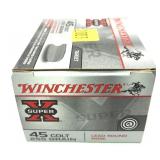 Box of .45 Colt 255-grain lead round nose