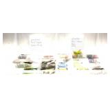 Lot, 2 Plano plastic tackle cases: 1 with