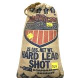 23 lb. bag of chilled lead shot, 23 lbs. -NO