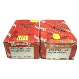 x2- Boxes of .475 Cal. (.475") 400-grain XTP Mag
