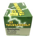 Brick of .22 LR. Remington .22 Thunderbolt