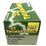 Brick of .22 LR Remington .22 Thunderbolt
