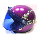 Vintage Arctic Cat Snow mobile helmet with shield