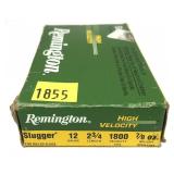 Box of 12 Ga. 2.75" Remington Rifled Slugs -