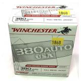 200 Rds. of .380 Auto- 95 Gr. FMJ Winchester