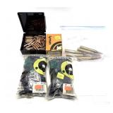 Lot: Muzzle loading poly patches, Lyman Gas