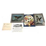 Lot, 2 Arm & Hammer wildlife poster boards,