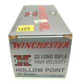 Brick of .22 LR Hollow Point Winchester