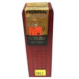 Box of .22 LR Federal Match Cartridges - 100 Rds.