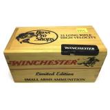 Winchester Limited Edition wooden box of .22 LR.
