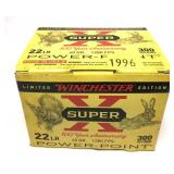 Box of .22 LR. Winchester SuperX power-point
