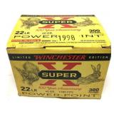 Box of .22 LR. Winchester SuperX power-point