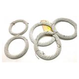 Lot, Native American hand beaded bracelets and arm