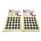 x2- Packages of .50 Cal. Hornady swaged lead round