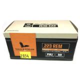 Box of .223 REM 55-grain FMJ Field & Stream